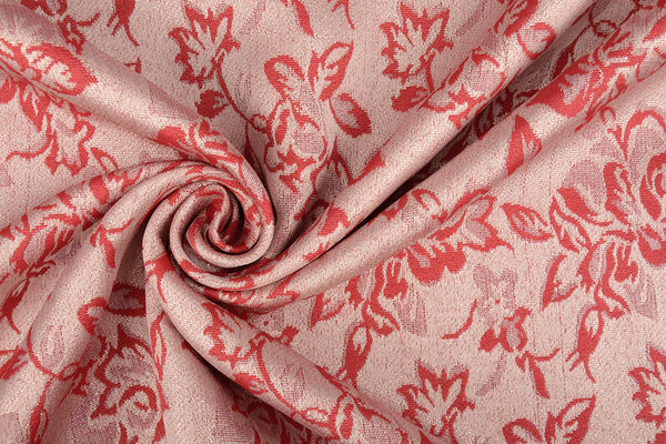 Brocade Martha Red