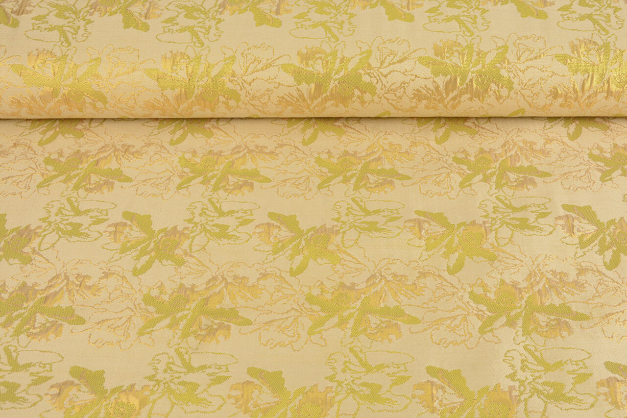 Broccato Celeste Lime Broccato Celeste Lime