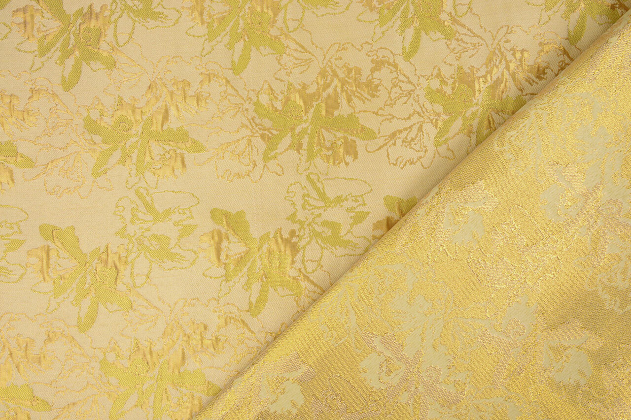 Broccato Celeste Lime Broccato Celeste Lime
