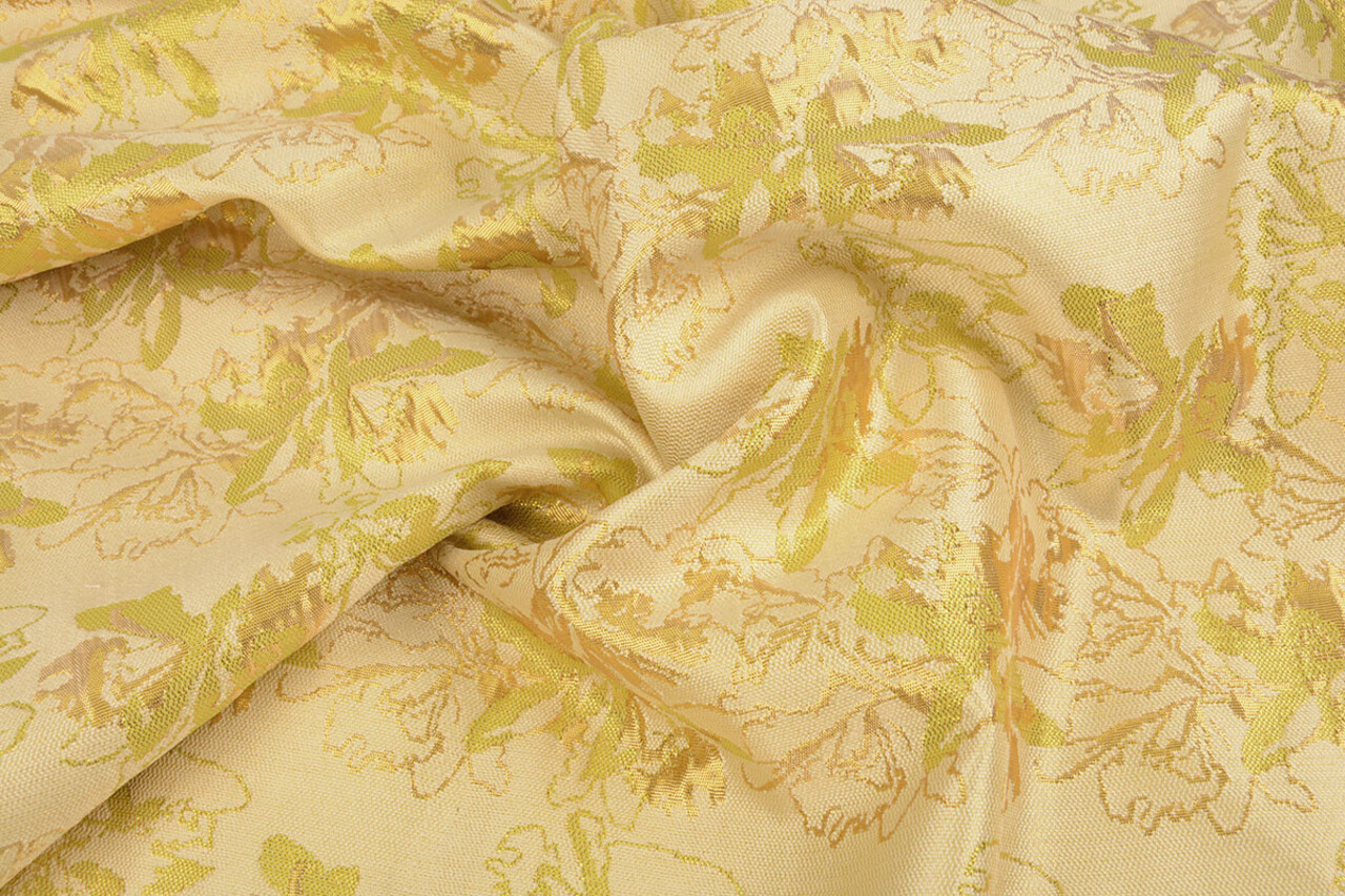Broccato Celeste Lime Broccato Celeste Lime