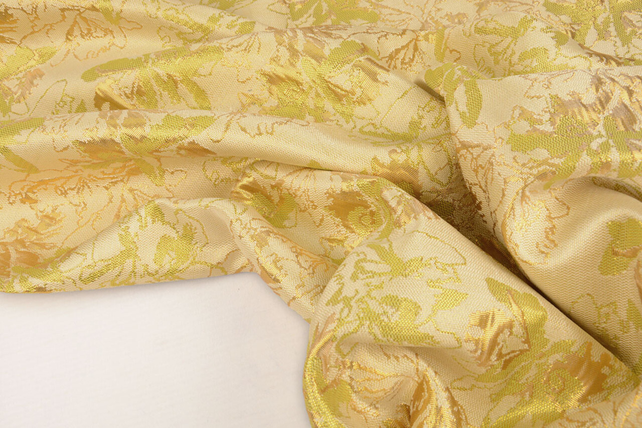 Broccato Celeste Lime Broccato Celeste Lime