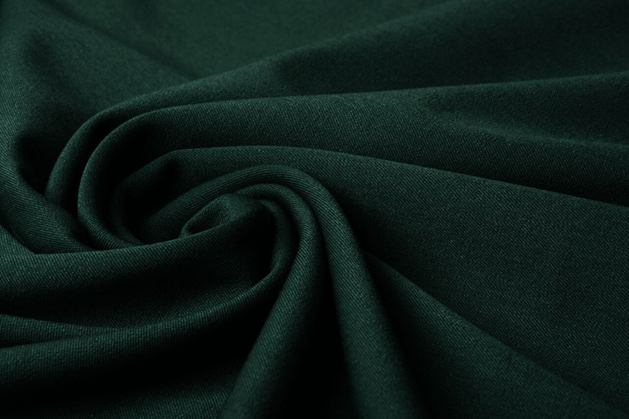 Stretch Gabardine Vert Foncé