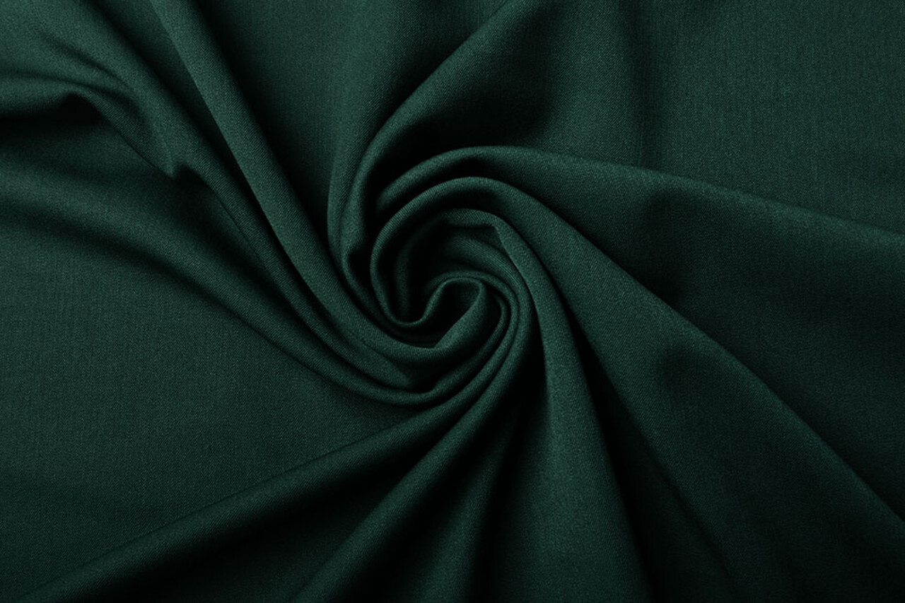 Stretch Gabardine Dark Green