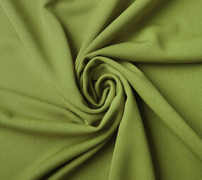 Stretch Gabardine Donker Lime Groen