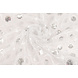 Mesh Ricamato Paillettes Chiara Bianco Mesh Ricamato Paillettes Chiara Bianco