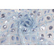 Résille Brodé Paillettes Chiara Clair Bleu Jean Résille Brodé Paillettes Chiara Clair Bleu Jean