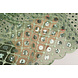 Malla Bordada con Lentejuelas Chiara Verde Antiguo Malla Bordada con Lentejuelas Chiara Verde Antiguo
