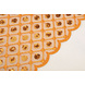 Malla Bordada con Lentejuelas Chiara Naranja
