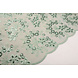 Mesh Ricamato Paillettes Rosetta Menta Antica Verde Mesh Ricamato Paillettes Rosetta Menta Antica Verde