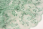 Résille Brodé Paillettes Rosetta Ancien Vert Menthe