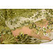 Mesh Ricamato Paillettes Rosetta Verde Muschio Mesh Ricamato Paillettes Rosetta Verde Muschio