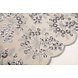 Résille Brodé Paillettes Rosetta Gris Résille Brodé Paillettes Rosetta Gris