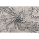 Malla Bordada con Lentejuelas Rosetta Gris