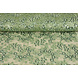Mesh Ricamato Paillettes Rosetta Verde Antico