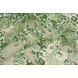 Mesh Ricamato Paillettes Rosetta Verde Antico