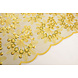 Malla Bordada con Lentejuelas Rosetta Amarillo Malla Bordada con Lentejuelas Rosetta Amarillo