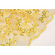 Malla Bordada con Lentejuelas Rosetta Amarillo Malla Bordada con Lentejuelas Rosetta Amarillo