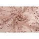 Malla Bordada con Lentejuelas Rosetta Rosa Empolvado