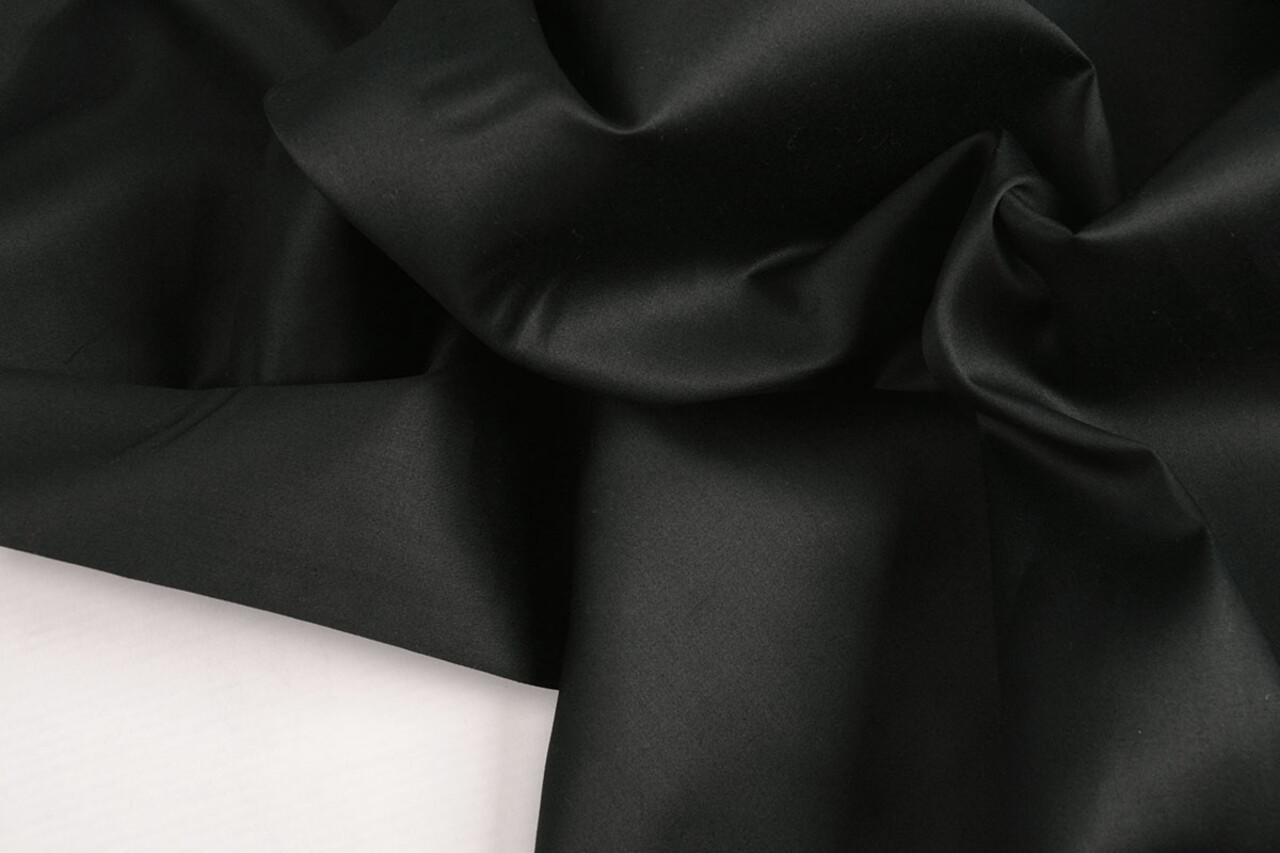 Oeko-Tex®  Algodón Satén Negro