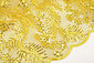 Mesh Embroidered Sequins Lizanne Yellow