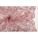Mesh Ricamato Paillettes Lizanne Rosa Antico