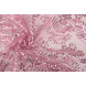 Malla Bordada con Lentejuelas Lizanne Rosa Antiguo Oscuro Malla Bordada con Lentejuelas Lizanne Rosa Antiguo Oscuro