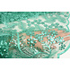 Mesh Ricamato Paillettes Lizanne Verde Mare Chiaro Mesh Ricamato Paillettes Lizanne Verde Mare Chiaro