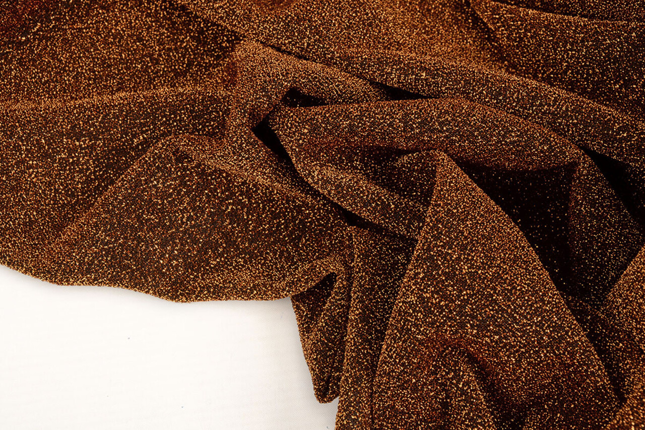 Lurex Dans Donker Brique