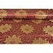 Brocart Fleurs Levani Bordeaux