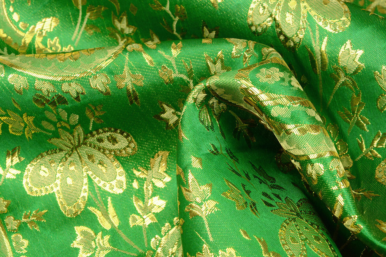 Brocart Cachemire Fantasy Vert Brocart Cachemire Fantasy Vert
