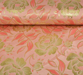 Brokat Blumen Ramira Rosa-Gold Brokat Blumen Ramira Rosa-Gold