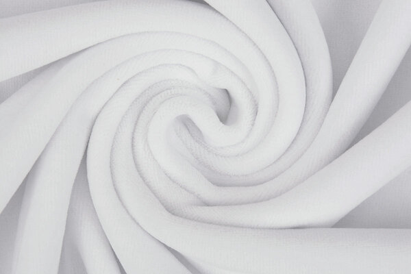 Nicky Velours White