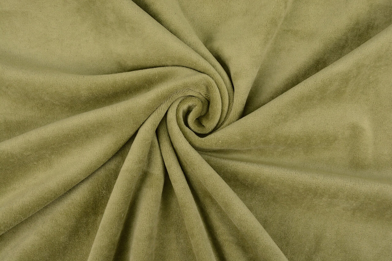 Nicki Samt Hellmoosgrün