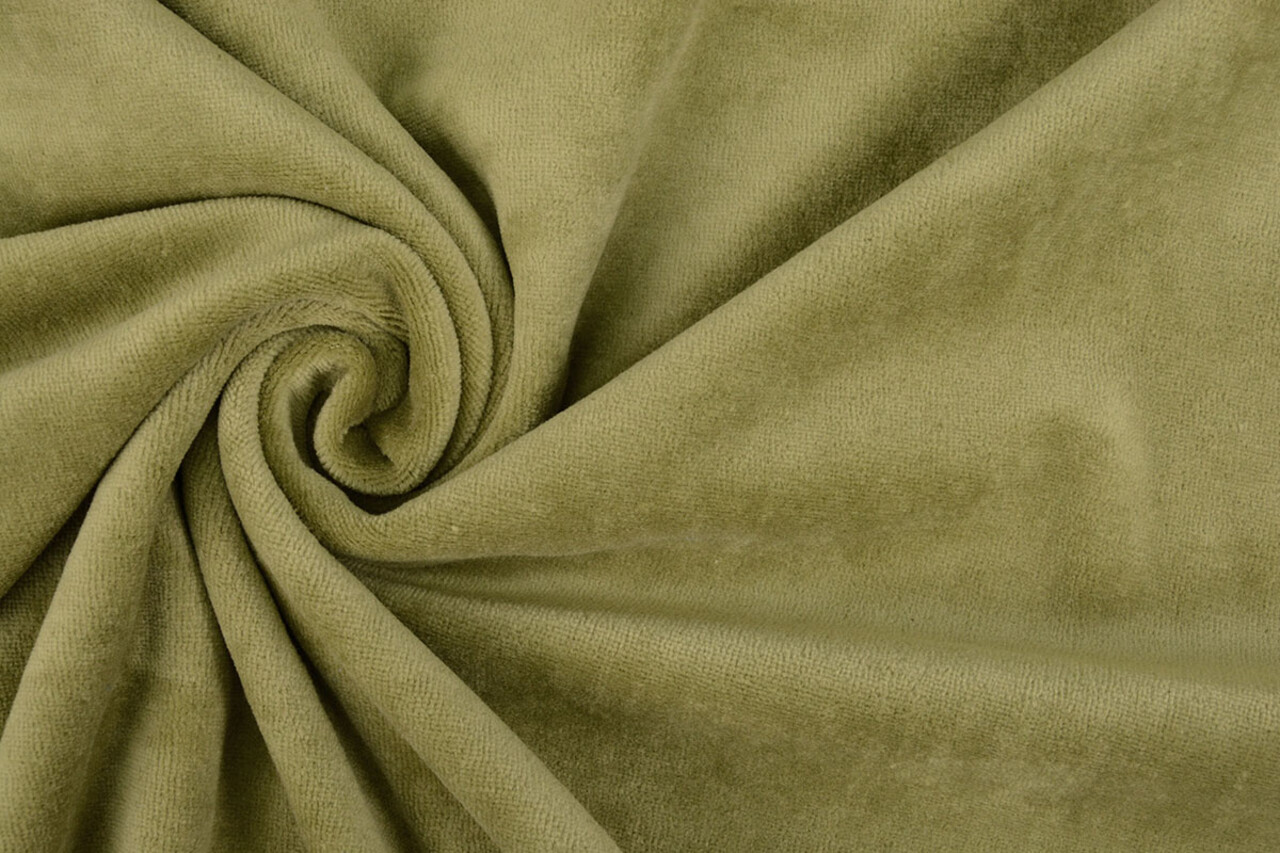 Nicki Samt Hellmoosgrün