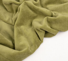 Nicky Velours Light Mossgreen