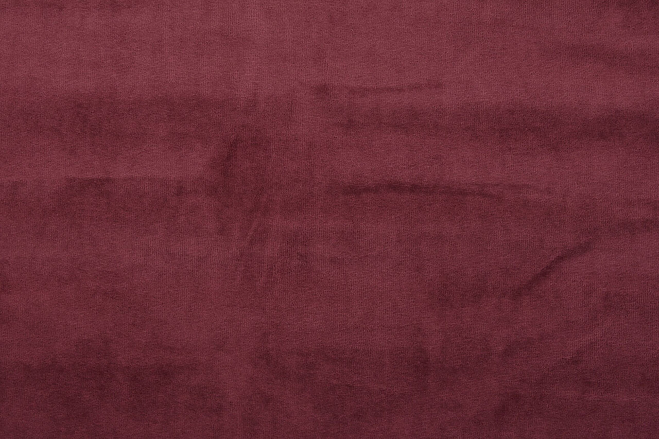 Nicki Samt Bordeaux Rot