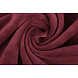 Nicki Velours Bordeaux Rouge