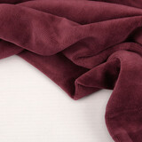 Nicki Velours Bordeaux Rouge