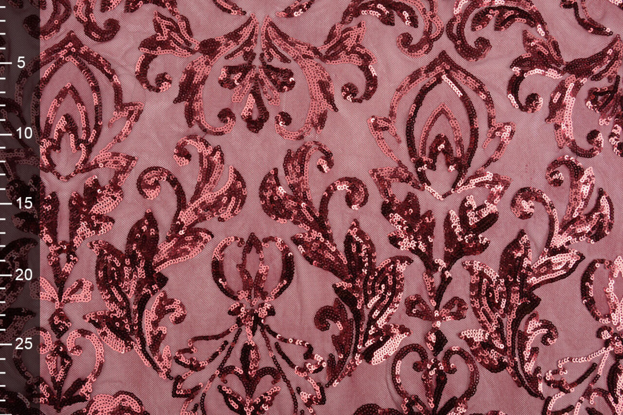 Pailletten auf Netz Roxy Bordeaux