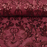 Pailletten auf Netz Roxy Bordeaux Pailletten auf Netz Roxy Bordeaux
