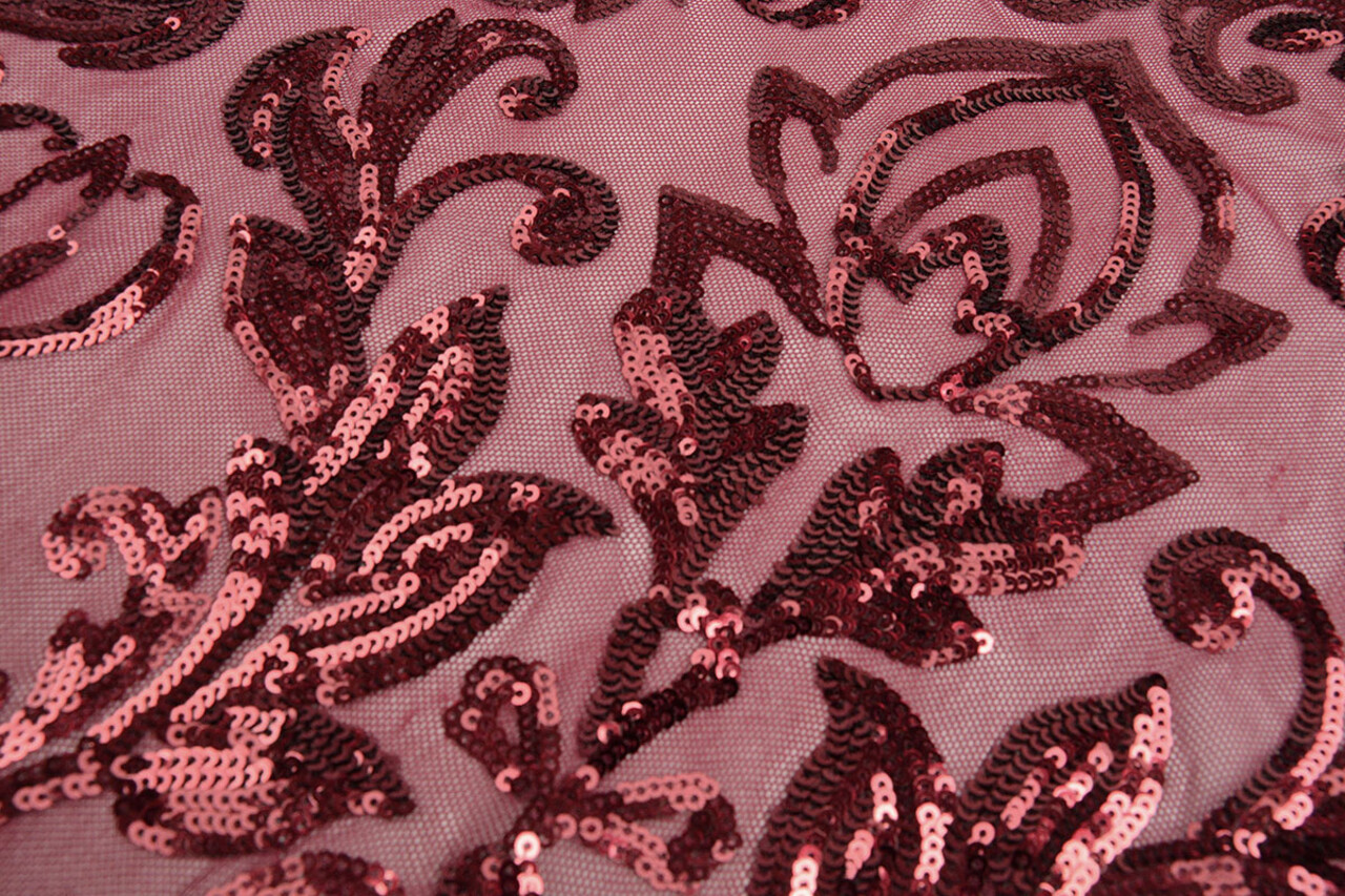 Pailletten auf Netz Roxy Bordeaux