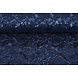 Paillettes sur Résille Lilia Bleu Marine