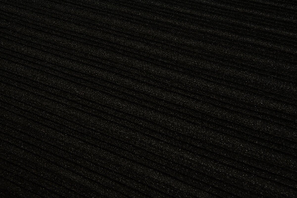 Lurex Pleated Fold Black