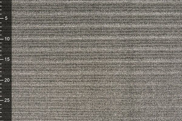 Lurex Pleated Fold Silver