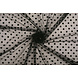 Fine Tulle Pois Middel Nero