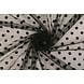 Fine Tulle Pois Middel Nero