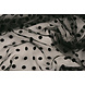 Fine Tulle Pois Middel Nero