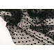 Fine Tulle Pois Middel Nero