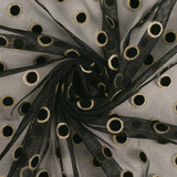 Fine Tulle Okiri Oro-Nero Fine Tulle Okiri Oro-Nero