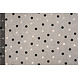 Fina Tul Circulo Plateado-Negro Fina Tul Circulo Plateado-Negro